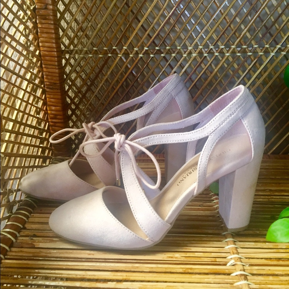 !!!! SOLD!!  Blush Pink Heels Size 7.5